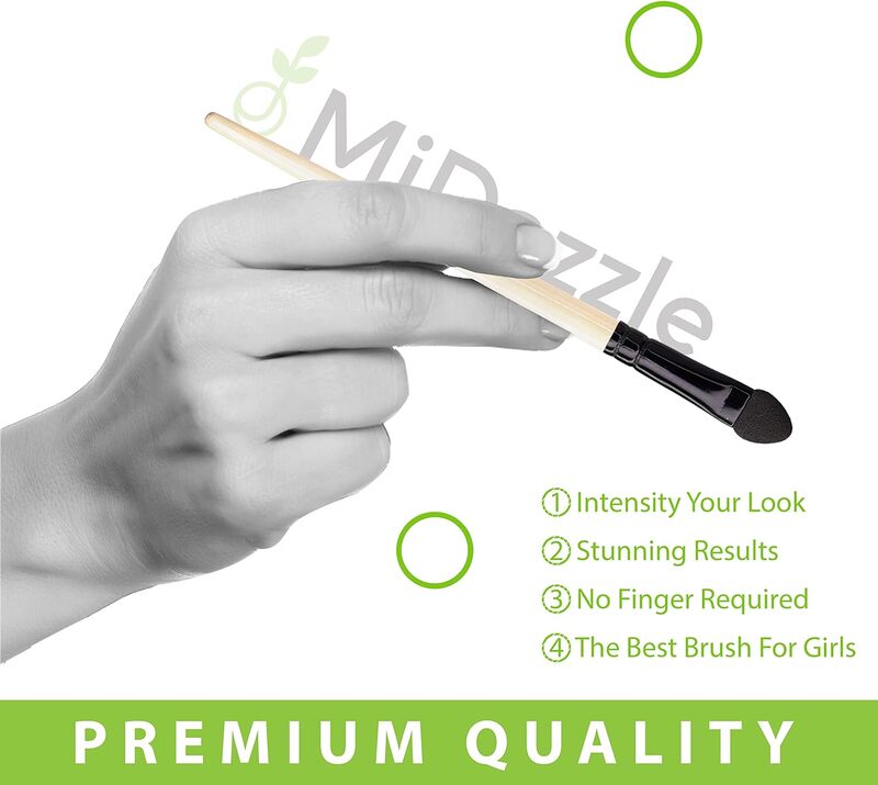 Midazzle Premium Wooden Eye Applicator Brush (MIMB00503)